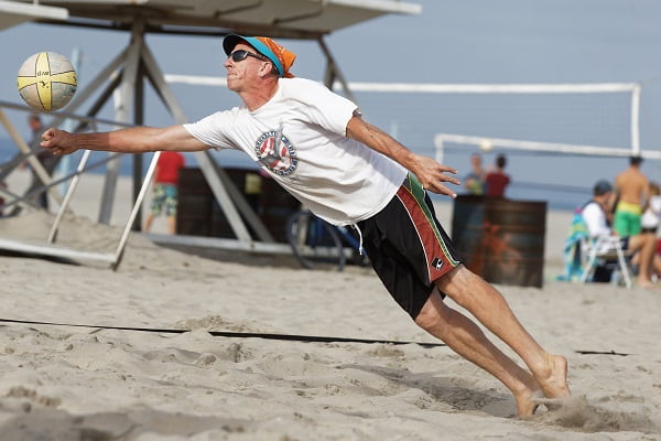 Pete Heureux no sólo es un ávido jugador de voleibol, sino también un físico y estudioso del juego. Foto: Ed Chan/VBshots.com