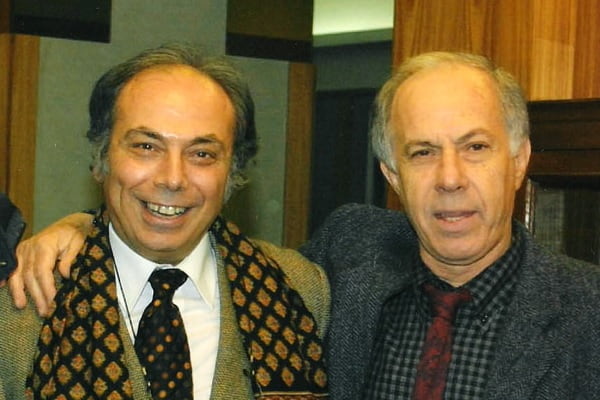 Carmelo Bosco y Franco Scoglio. Foto: Wikipedia
