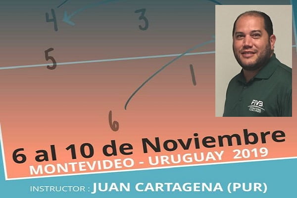 Curso internacional para Entrenador FIVB Nivel I en Montevideo, 6 al 10 de noviembre 2019