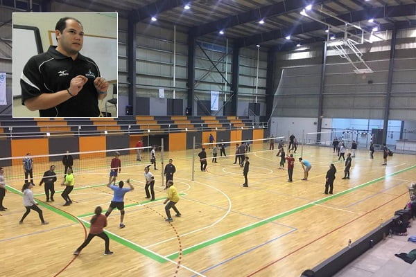 Curso de voleibol con Juan Manuel Cartagena (Puerto Rico). Las Piedras, 31 de agosto 2018