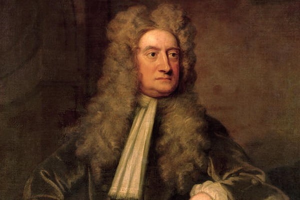 Sir Isaac Newton (óleo sobre lienzo) por Sir Godfrey Kneller, Bt