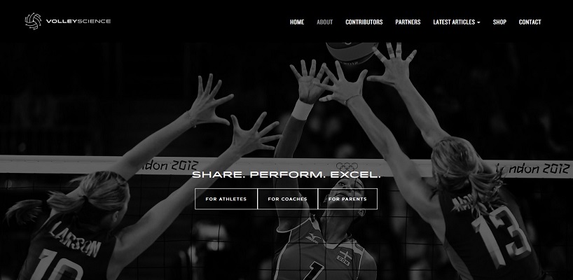 Sitio web de VolleyScience